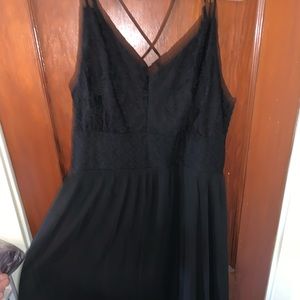 Maurice’s Black shark tooth dress